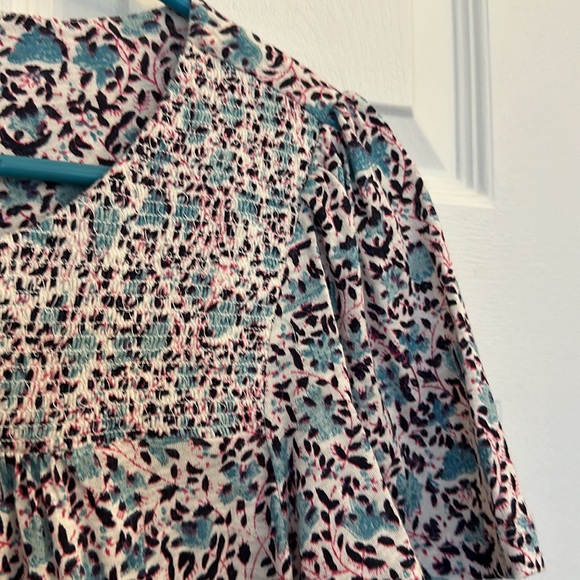 Lucky Brand flowered top - Picture 3 of 4